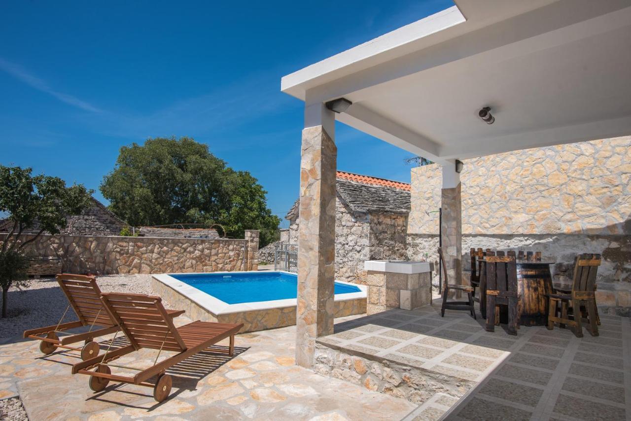 Villa Oaza Primosten With Heated Pool Kültér fotó